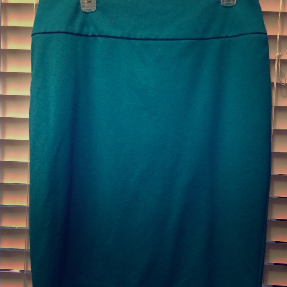New York & Co pencil skirt - teal/turquoise